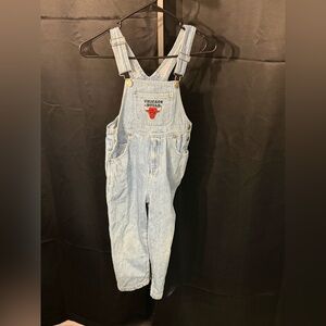 Vintage Chicago Bulls Overalls Jump Ball Club Size 5